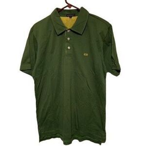 Rosasen Size Small Green Golf Polo Shirt